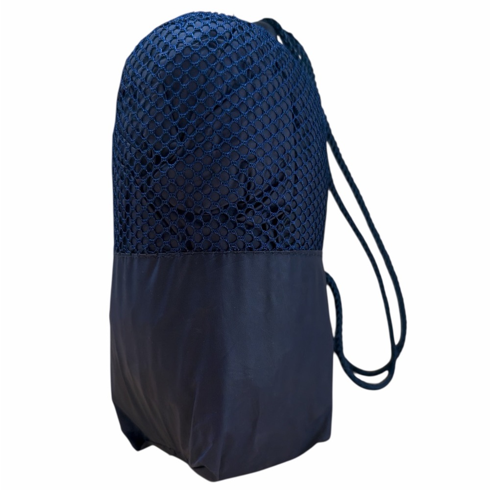 Totes Unisex OS Rain Poncho, Lightweight Reusable & Packable, Black or Navy Blue - Picture 5 of 6